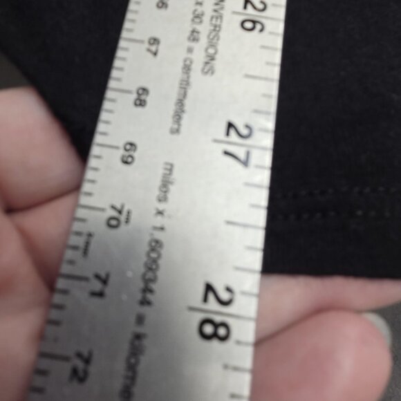 Sugar High Shirt Womens 3X Black Dolman Winged Fleur-de-Lis Cross Back Made USA - Picture 10 of 10